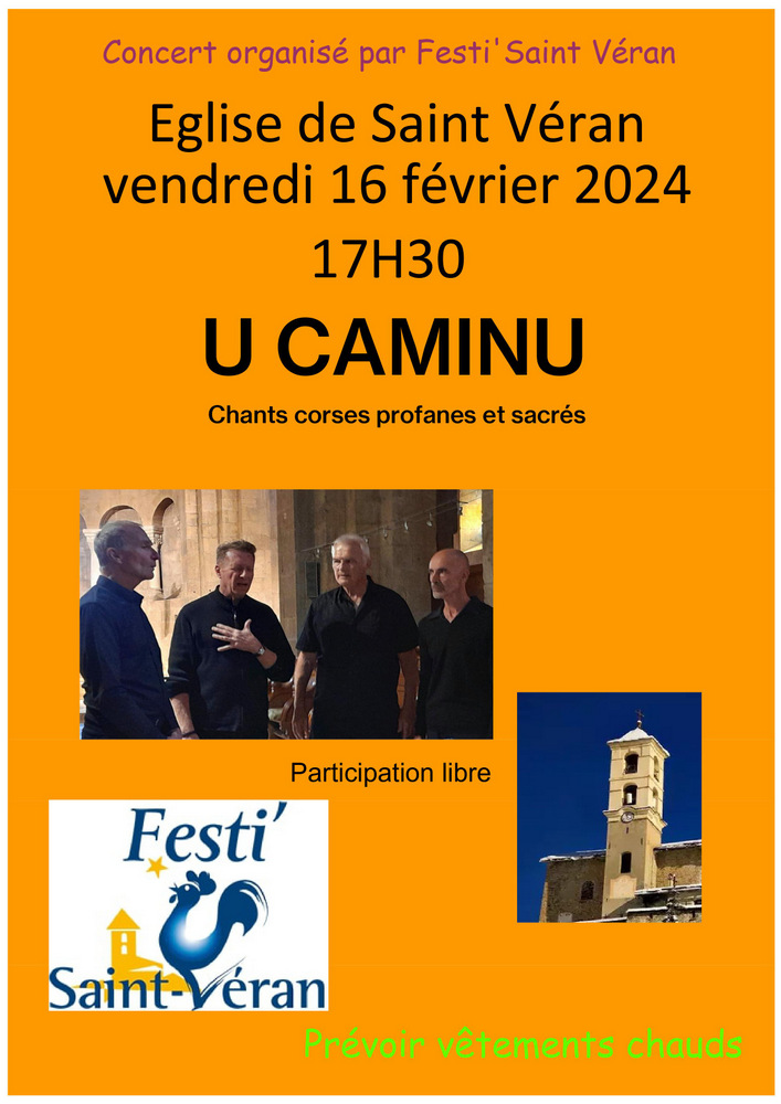 Affiche U caminu